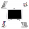 UCHWYT NA TELEFON STOJAK PODSTAWKA POD TABLET - UCHWYT GSM DO 10" BIAŁY