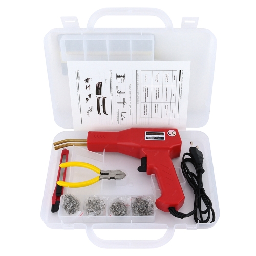 ZESTAW NARZĘDZI SPAWARKA SPOIWA ZSZYWARKA ZSZYWKI NAPRAWA PLASTIKU AUTA XL