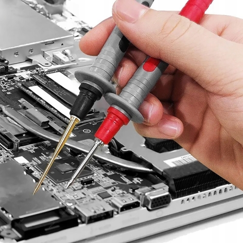 PRZEWODY POMIAROWE KABLE DO MIERNIKA CLEQEE P1308B 18w1 KROKODYLKI SONDY