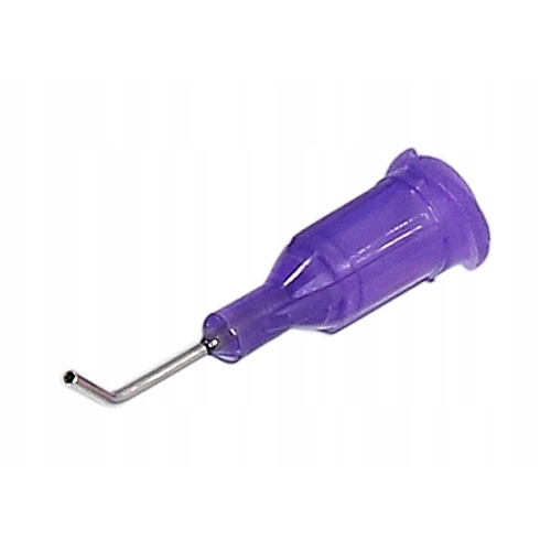 IGŁA DOZOWNICZA ZAGIĘTA 45° PŁYNY PASTY 21G 0,82mm