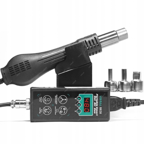 SPAWARKA DO PLASTIKU 700W ZESTAW W ETUI XL- SPOIWO ABS PP EPDM SIATKA DYSZE