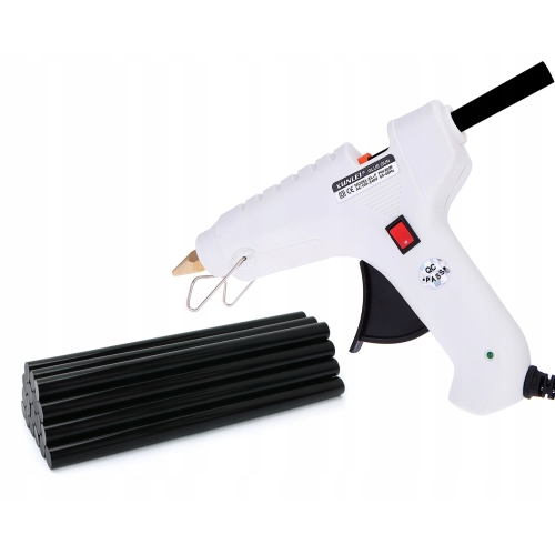 PISTOLET DO KLEJU NA GORĄCO DYSPENSER XL-F 60W + 19 LASEK KLEJU WKŁADY 11mm