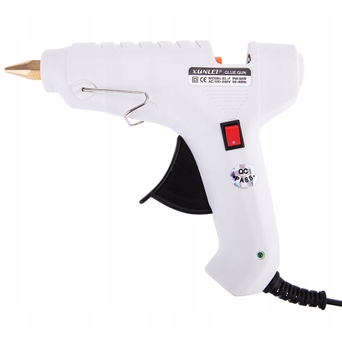 PISTOLET DO KLEJU NA GORĄCO DYSPENSER XL-F 60W + 19 LASEK KLEJU WKŁADY 11mm