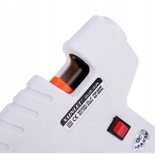 PISTOLET DO KLEJU NA GORĄCO DYSPENSER XL-F 60W + 19 LASEK KLEJU WKŁADY 11mm