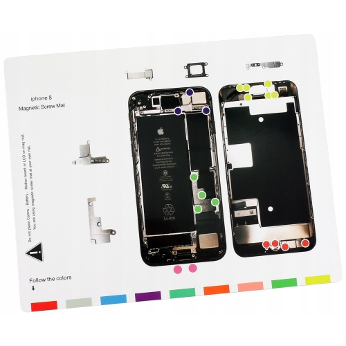 MATA MAGNETYCZNA SERWISOWA NA ŚRUBKI iPHONE 8