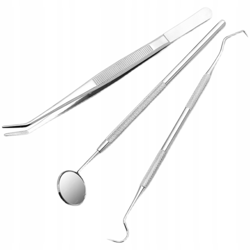 ZESTAW NARZĘDZI DO ELEKTRONIKI 5w1 RT0224 PĘSETA LUSTERKO STOMATOLOGICZNE