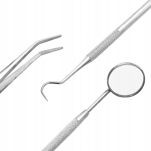 ZESTAW NARZĘDZI DO ELEKTRONIKI 5w1 RT0224 PĘSETA LUSTERKO STOMATOLOGICZNE