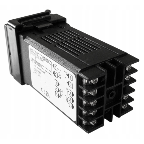 REGULATOR TEMPERATURY STEROWNIK REX C100V+ CZUJNIK PT100 M6+PRZEKAŹNIIK 40A
