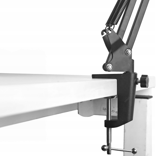 UCHWYT DO STOŁU BLATU 47x47 RAMIĘ WYSIĘGNIK KAMERY MIKROSKOPU RT0245 + 50mm