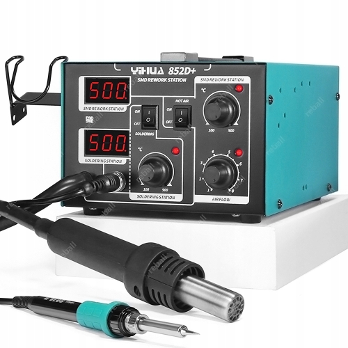 KOMPRESOR DO STACJI LUTOWNICZEJ SPAWARKI HOT AIR 2w1 YIHUA 852D+