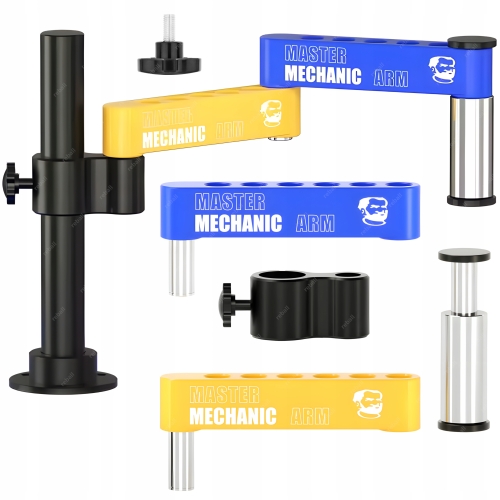 UNIWERSALNY STOJAN WIESZAK UCHWYT DO MIKROSKOPU STOŁU BLATU MECHANIC ARM M3