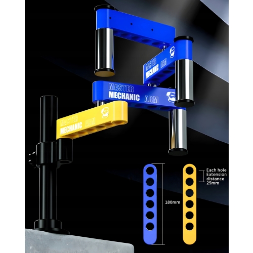 UNIWERSALNY STOJAN WIESZAK UCHWYT DO MIKROSKOPU STOŁU BLATU MECHANIC ARM M3