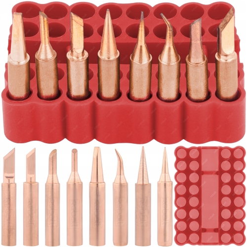 ZESTAW GROTÓW MIEDZIANE 900M 8szt + ORGANIZER NA GROTY 900M 32 MIEJSCA