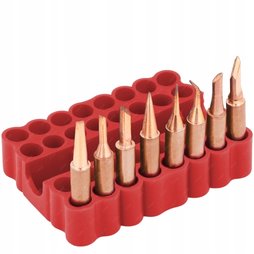 ZESTAW GROTÓW MIEDZIANE 900M 8szt + ORGANIZER NA GROTY 900M 32 MIEJSCA