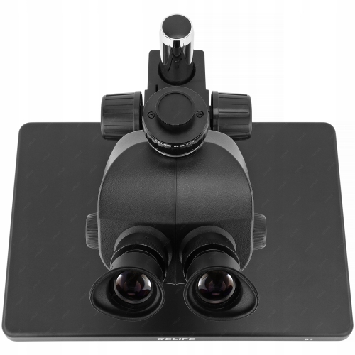 MIKROSKOP STEREOSKOPOWY RELIFE M5T-B3 OŚWIETLENIE LED SERWISOWY 7x-50x