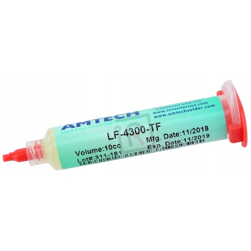 TOPNIK AMTECH LF-4300-TF 10g FLUX PASTA LUTOWNICZA ŻEL DO LUTOWANIA BGA SMD