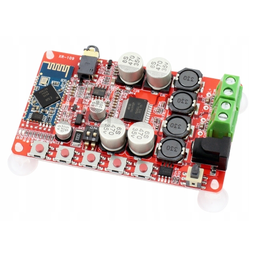 WZMACNIACZ AUDIO BLUETOOTH 2x25W TDA7492P KLASA D