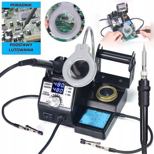 STACJA LUTOWNICZA LUTOWNICA PRECYZYJNA 900M YIHUA 926-IV 110W +TRZECIA RĘKA