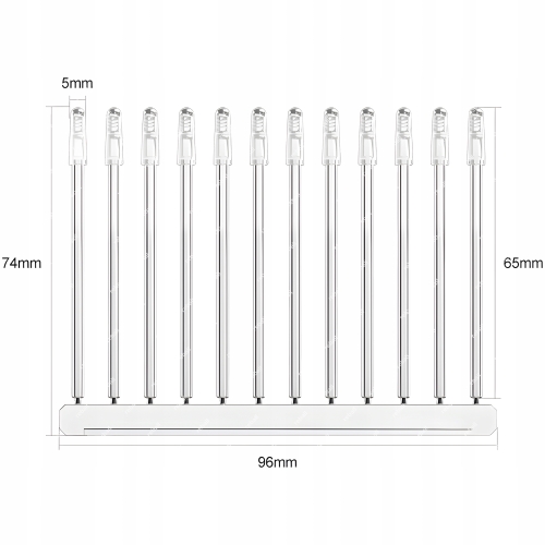 PATYCZKI BEZPYŁOWE ŻELOWE 48x RELIFE RL-094 DO MATRYC CCD KAMER APARATÓW
