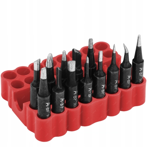 ZESTAW GROTÓW BLACK AB-F 900M 13szt + ORGANIZER NA GROTY 900M 32 MIEJSCA