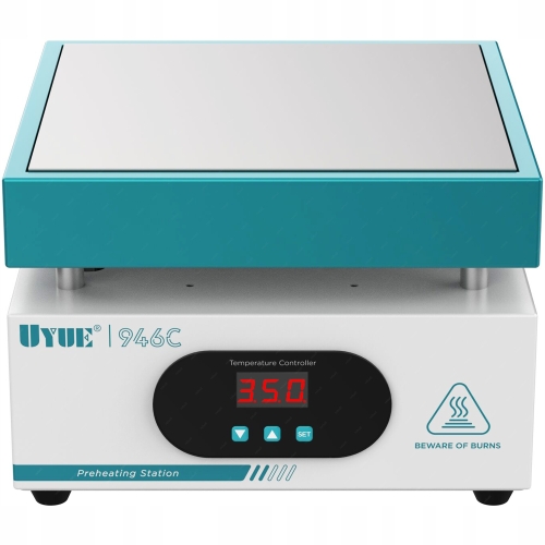PODGRZEWACZ PREHEATER PCB BGA LED LCD HOTPLATE SEPARATOR 20x20cm 946C 600W