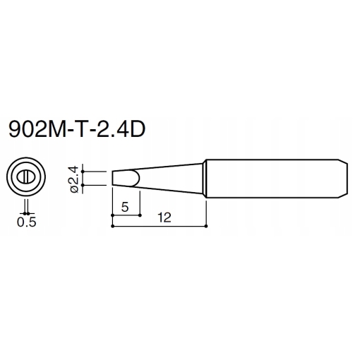 902M T-2.4D GROT DO LUTOWNICY PRECYZYJNEJ DO STACJI LUTOWNICZEJ YIHUA WEP