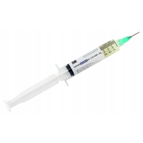 TOPNIK AMTECH NC-218-ASM 10g NO-CLEAN FLUX PASTA LUTOWNICZA ŻEL DO BGA SMD