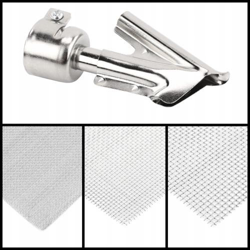 LUTOWNICA SPAWARKA HOT AIR 8858-I 700W + ZSZYWARKA PLASTIKU H50 + AKCESORIA