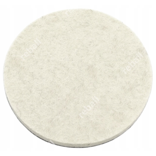 PAD POLERSKI DYSK FILCOWY NAKŁADKI NA RZEP WKRĘTARKĘ SZLIFIERKĘ - 100mm