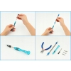ZESTAW ŚRUBOKRĘTÓW PRECYZYJNYCH BITÓW TORX JAKEMY JM-8126 DO TELEFONÓW 58w1