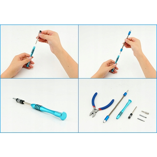 ZESTAW ŚRUBOKRĘTÓW PRECYZYJNYCH BITÓW TORX JAKEMY JM-8126 DO TELEFONÓW 58w1