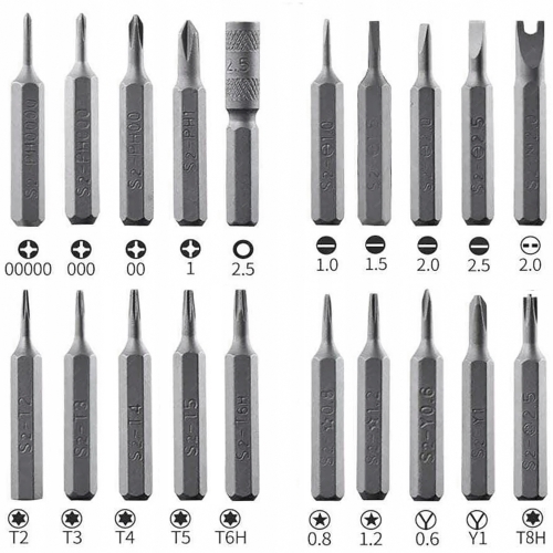 ZESTAW BITÓW ŚRUBOKRĘTÓW PRECYZYJNYCH WKRĘTAK + PĘSETA BEST BST-8930B 22w1