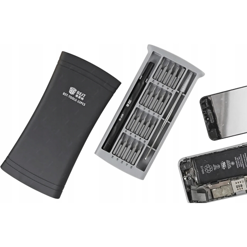 ZESTAW BITÓW ŚRUBOKRĘTÓW PRECYZYJNYCH WKRĘTAK + PĘSETA BEST BST-8930B 22w1