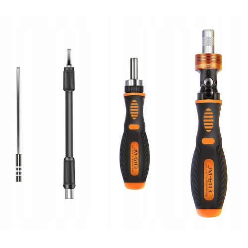 ZESTAW ŚRUBOKRĘTÓW PRECYZYJNYCH BITÓW TORX JAKEMY JM-6113 DO TELEFONÓW 73w1