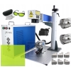 GRAWERKA LASEROWA ŚWIATŁOWODOWA ZNAKOWARKA METALU LASER 50W QSFL-50 ZESTAW