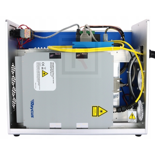 GRAWERKA LASEROWA ŚWIATŁOWODOWA ZNAKOWARKA METALU LASER 50W QSFL-50 ZESTAW