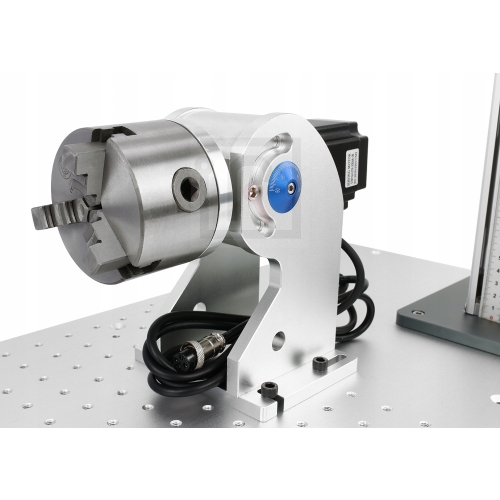 GRAWERKA LASEROWA ŚWIATŁOWODOWA ZNAKOWARKA METALU LASER 50W QSFL-50 ZESTAW