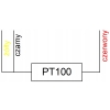 CZUJNIK TEMPERATURY PT100 450C 5x150 1,5m WKRĘCANY