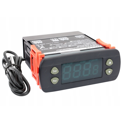 STEROWNIK REGULATOR TEMPERATURY Z CZUJNIKIEM - 24V 5A 1000W WILLHI WH1603D