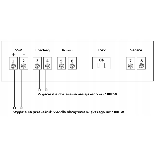 STEROWNIK REGULATOR TEMPERATURY Z CZUJNIKIEM- 230V 5A 1000W WILLHI WH9137A