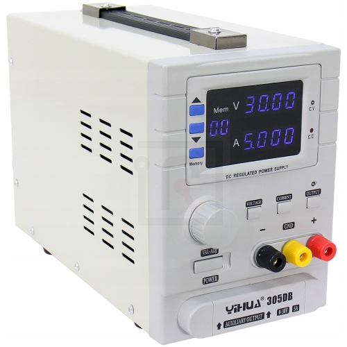 SERWISOWY ZASILACZ LABORATORYJNY PRECYZYJNY REGULOWANY YIHUA 305DB 30V5A