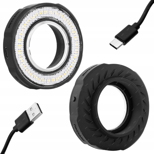 MIKROSKOP STEREOSKOPOWY TRINOKULAROWY MECHANIC MIC 3 7-50X + MCN 0,45x