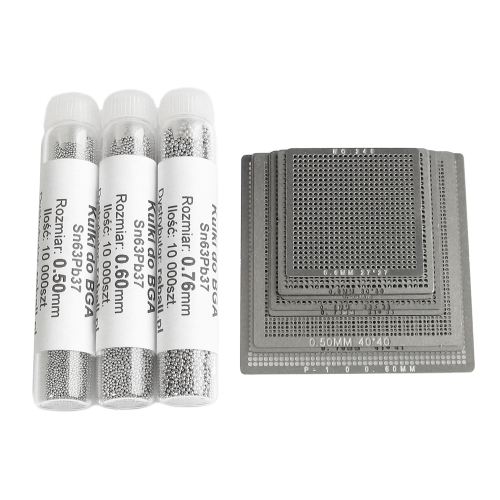 ZESTAW SIT SITA UNIWERSALNE BGA GRZANIE BEZPOŚREDNIE 10x +KULKI OŁOWIOWE 3X