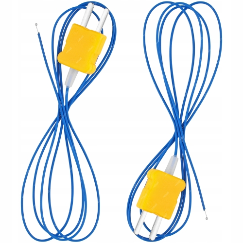 CYFROWY TERMOMETR MIERNIK TEMPERATURY PODWÓJNY GM1312 + DWIE TERMOPARY K