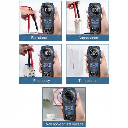 UNIWERSALNY MULTIMETR CYFROWY SUNSHINE DT-24R MIERNIK PRĄDU NAPIĘCIA AUTO