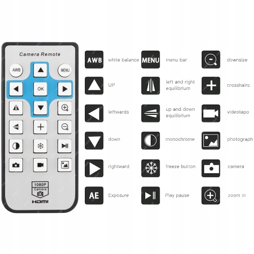 CYFROWA KAMERA DO MIKROSKOPU MIRKOSKOPÓW MECHANIC MOS500 FULLHD HDMI PILOT