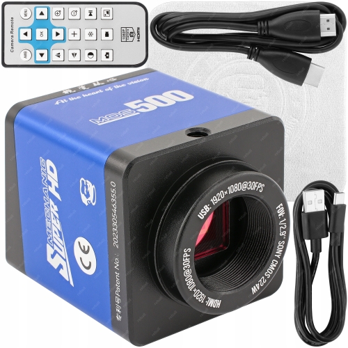 CYFROWA KAMERA DO MIKROSKOPU MIRKOSKOPÓW MECHANIC MOS500 FULLHD HDMI PILOT