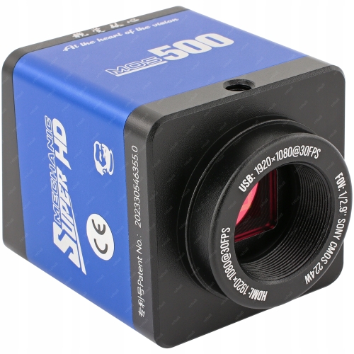 CYFROWA KAMERA DO MIKROSKOPU MIRKOSKOPÓW MECHANIC MOS500 FULLHD HDMI PILOT