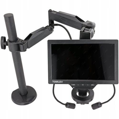 MIKROSKOP CYFROWY TOMLOV TM3K-3D Z MODUŁAMI 3D INSPEKCJA 360° LCD 10.1