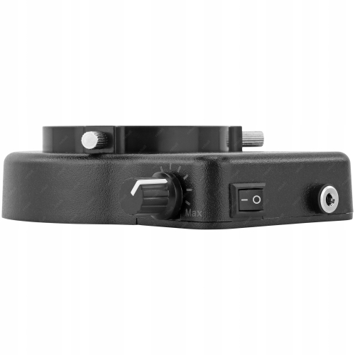 REGULOWANE OŚWIETLENIE DO MIKROSKOPU LAMPA KAISI DL144 144xLED 64mm BLACK